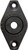 YakAttack GridLoc Through Hull Wiring Kit 1” Cable Pass Through 2Pk Black
