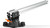 YakAttack SwingArm Crossbar Track-Mounted Adjustable With 4-Sided GearTrac