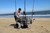 YakAttack SandRig Surf Cart Heavy-Duty 20”x36” w/ 16” Balloon Tires