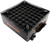 YakAttack ShortStak Solo Storage Crate W/ Lid 13"x13" Low-Profile Black