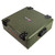 YakAttack ShortStak Solo Storage Box Low-Profile W/ Lid 16"x16" Ranger Grn