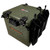 YakAttack BlackPak Pro 13" x 13" Fishing Crate W/ 3 Rod Holders Ranger Grn