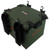 YakAttack BlackPak Pro 13" x 16" Fishing Crate W/ 4 Rod Holders Ranger Grn