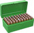 MTM Case-Gard 50 Round Flip-Top Rifle Ammo Box 300 WSM, 45-70, 7mm Green