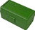 MTM 50 Round Flip-Top Rifle Ammo Box 22-250 6mm PPC 7mm Green