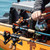 YakAttack SideStage Pro Rod Rack Locknload Mounting System Set Of 2 USED