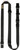 Edgar Sherman Rifle Sling Two-Point Mil-Spec Quick Adjust Ranger Black