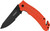 Kershaw Barricade Rescue Folding Knife Serrated Drop Point Blade Orange