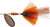Mepps Bronze Slammer Spinning Jig 1/2 Oz Size 5 Black Nickel / Fire Craw