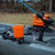 YakAttack MultiMount Cup Holder Compatible W/ GearTrac & MightyMount Orange