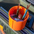 YakAttack MultiMount Cup Holder Compatible W/ GearTrac & MightyMount Orange