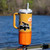 YakAttack MultiMount Cup Holder Compatible W/ GearTrac & MightyMount Orange