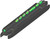 HIVIZ Magni-Hunter Magnetic Fiber Optic Shotgun Sight Green & Red One Size