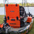 YakAttack BlackPak Pro 16"x16" Fishing Crate W/ 6 Rod Holders Orange USED