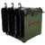 YakAttack BlackPak Pro 13"x13" Crate W/ 3 Rod Holders Ranger Grn USED