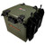 YakAttack BlackPak Pro 13"x13" Crate W/ 3 Rod Holders Ranger Grn USED