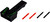 HIVIZ Ruger Revolver Fiber Optic Replacement Rear Sight Black
