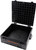YakAttack ShortStak Solo Storage Box Low-Profile Crate W/ Lid 16"x16" Black