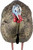 Avian X LCD Half-Strut Jake Turkey Standing Decoy Carry Bag & Stake USED