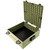 YakAttack ShortStak Solo Crate W/ Lid 16"x16" Low-Profile Olive Green