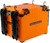 YakAttack BlackPak Pro 13"x16" Fishing Crate W/ 4 Rod Holders Orange USED