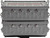 YakAttack TracPak Combo Kit 2 Stackable Boxes w/ Quick Release Grey USED