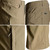 King's Camo Men's XKG Sonora Lightweight Stretch Pants Dark Khaki 34T
