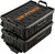 YakAttack TracPak Combo Kit 2 Stackable Boxes w/ Quick Release Base Black