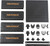 YakAttack ShortStak Upgrade Kit For BlackPak Pro 13" x 13" - Black