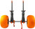 YakAttack TowNStow Scupper Kayak Cart w/ Sand Tires Adjust. 5.5"-14.5" Wide