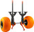 YakAttack TowNStow Scupper Kayak Cart w/ Sand Tires Adjust. 5.5"-14.5" Wide