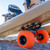 YakAttack TowNStow Scupper Kayak Cart w/ Sand Tires Adjust. 5.5"-14.5" Wide
