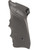 Hogue Ruger MK II / MK III Rubber Grip w/Right Hand Thumb Rest - Black