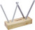 Lansky Diamond-Ceramic Four Rod Turn Box Sharpening System Natural TB-2D2C
