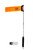 YakAttack VISICarbon Pro W/ MightyMount 360° LED Safety Light, Flag & Mount