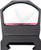 Gideon Optics Alpha Red Circle Dot 3MOA Aluminum Frame Black AL10RD