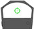Gideon Optics Alpha Green Circle Dot 3MOA Aluminum Frame Black AL10GN