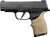Hogue HandAll Beavertail Rubber Grip Sleeve SIG SAUER P365XL – FDE