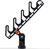 YakAttack CenterStage Rod Stager Storage For 4 Rods LockNLoad & ClickTrac