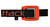 YakAttack Cam Straps 6'x 1"Rubber Buckle Cover 2 Pack Black/Orange