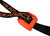 YakAttack Cam Straps 6'x 1"Rubber Buckle Cover 2 Pack Black/Orange