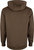 Drake Waterfowl Men Back Eddy Embossed Hunting Hoodie - Chocolate Chip M