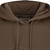 Drake Waterfowl Men Back Eddy Embossed Hunting Hoodie - Chocolate Chip L