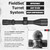 Nightforce NX6 3-18x50mm F1 .250 MOA, FieldSet, MOA-C, Digillum - C733
