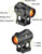 Vortex Crossfire II Solar Red Dot Sight 2 MOA w/ Auto-Shutoff Tan