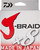 Daiwa J-Braidx8 Fishing Line Chartreuse 6Lb 330Yd/300M - JB8U6-300CH