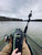 YakAttack PanFish Pro Camera Mount 33" Floating Pole LockNLoad Base USED