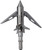 TenPoint Nemesis Titanium Broadhead - 3Pk - Four-Blade, Expandable Design