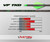 Victory Archery VF TKO .245" Arrow Gamer 250 12Pk Bare Shafts .003 GPI:9.4