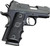 Hogue OverMolded Rubber Grip Colt 1911 Officers Model w/ Finger Grooves Blk
